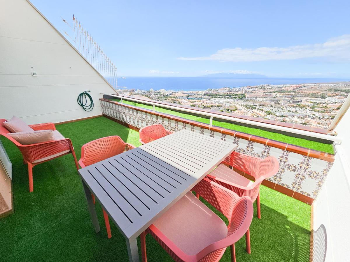 Luxury Sunset 408 Heated Pool With Air Condition And Sea Views Costa Adeje  Εξωτερικό φωτογραφία